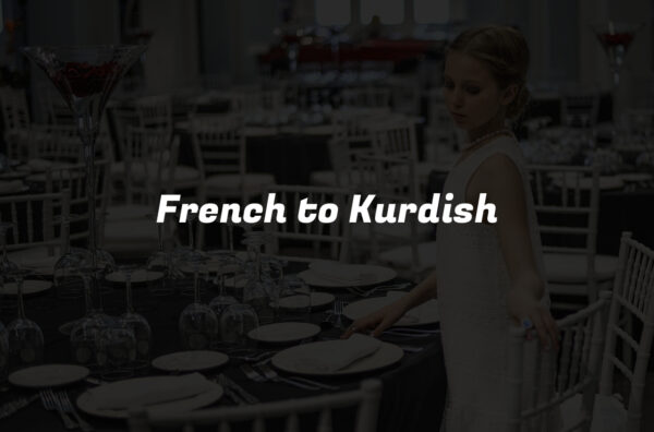 French to Kurdish