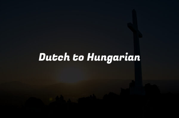 Dutch to Hungarian