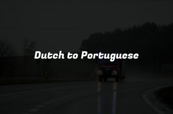 Dutch to Portuguese