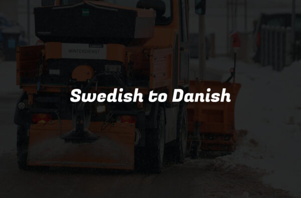 Swedish to Danish