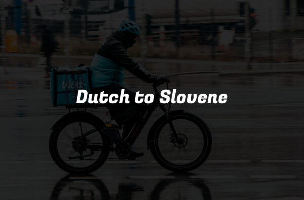 Dutch to Slovene