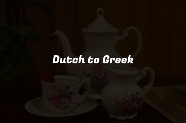 Dutch to Greek