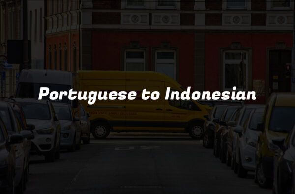 Portuguese to Indonesian