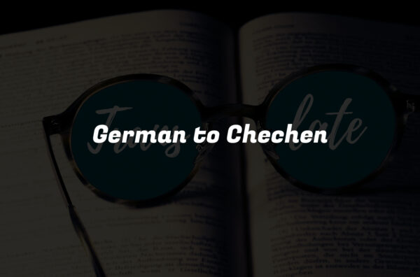 German to Chechen