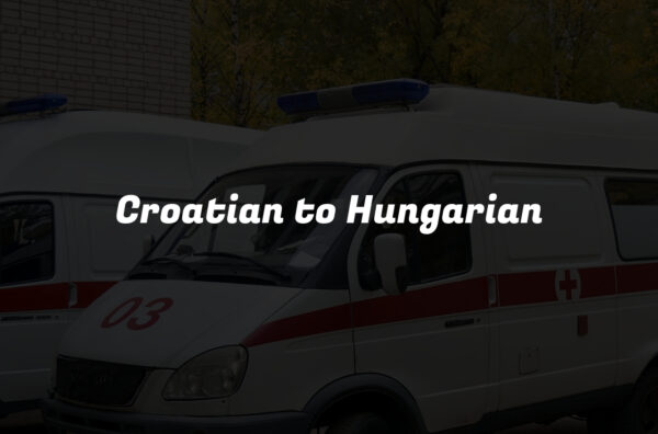 Croatian to Hungarian