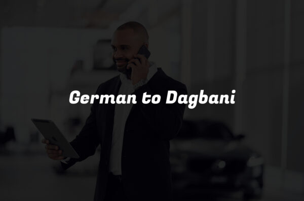 German to Dagbani