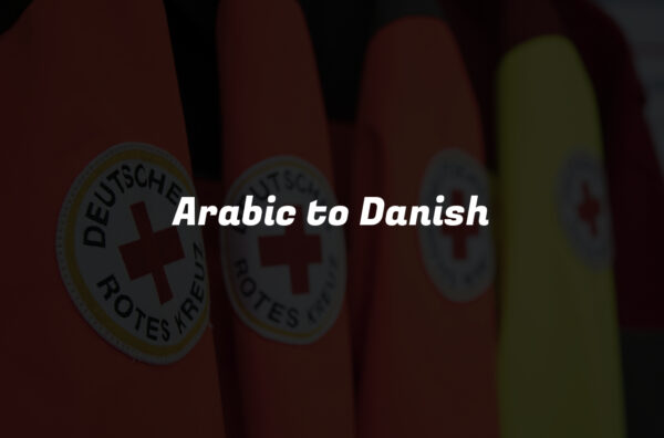 Arabic to Danish