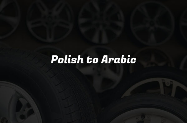 Polish to Arabic