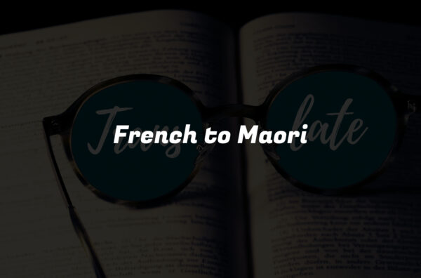 French to Maori