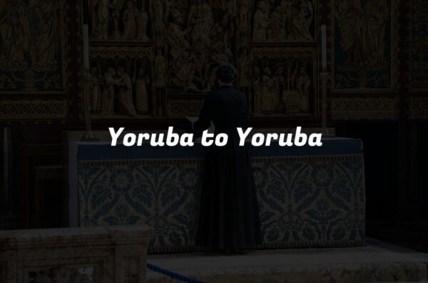 Yoruba to Yoruba