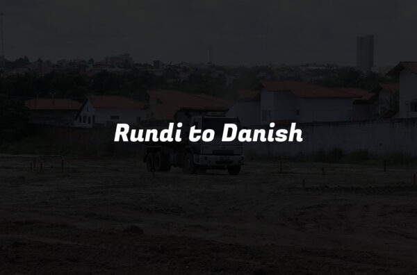 Rundi to Danish
