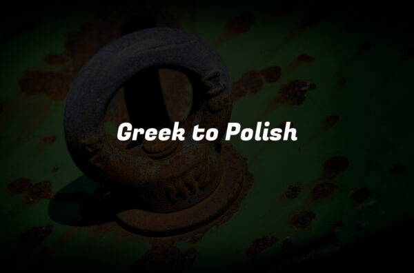 Greek to Polish