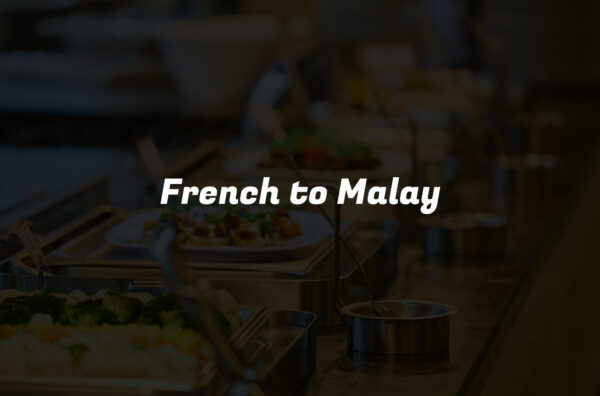 French to Malay