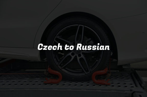 Czech to Russian