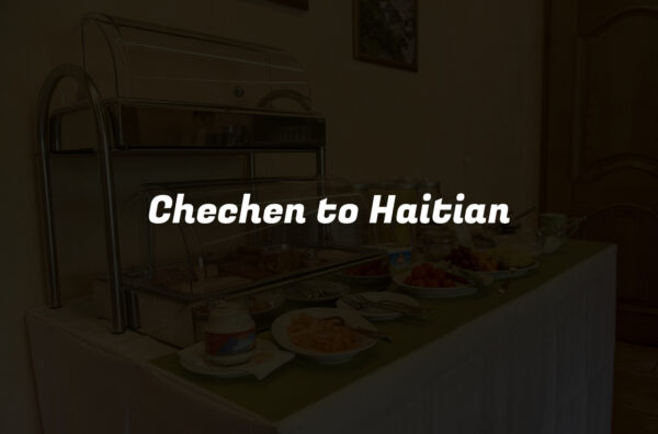Chechen to Haitian