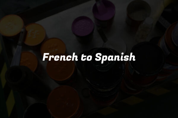 French to Spanish