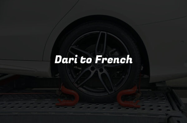 Dari to French