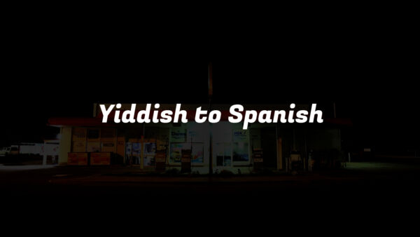 Yiddish to Spanish