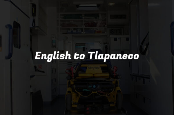 English to Tlapaneco