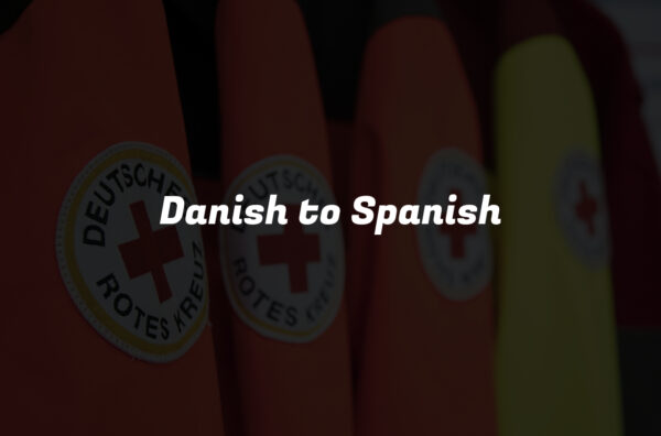 Danish to Spanish