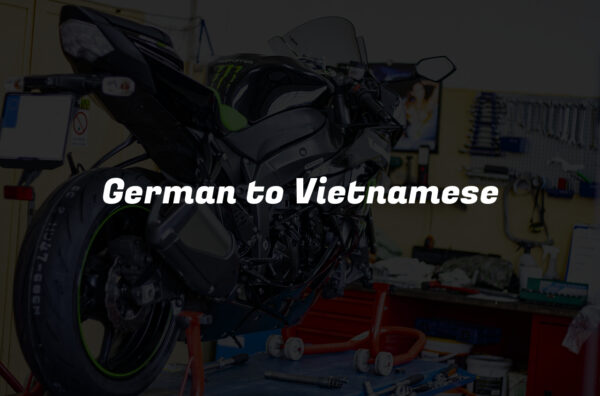 German to Vietnamese