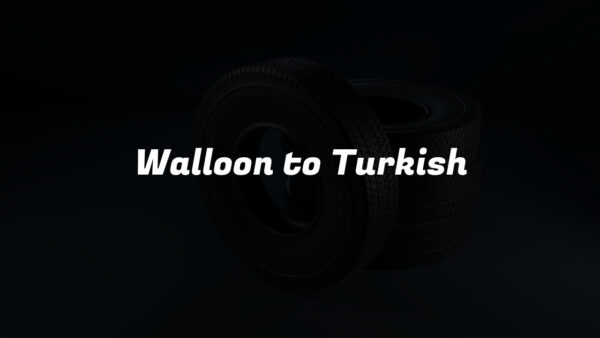 Walloon to Turkish