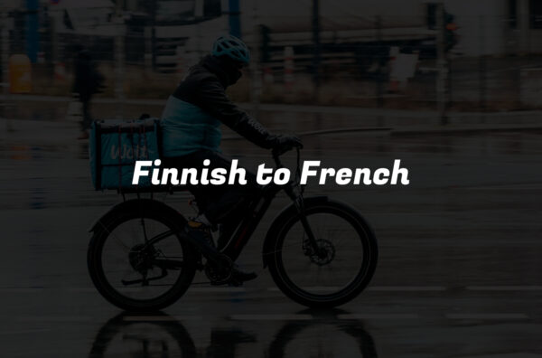 Finnish to French