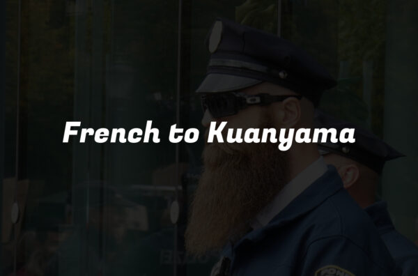 French to Kuanyama