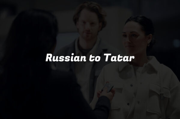 Russian to Tatar