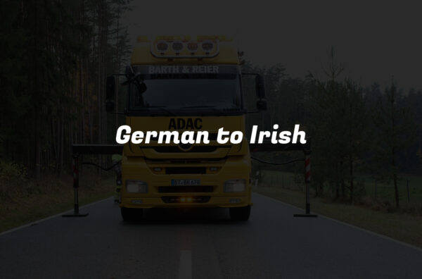 German to Irish
