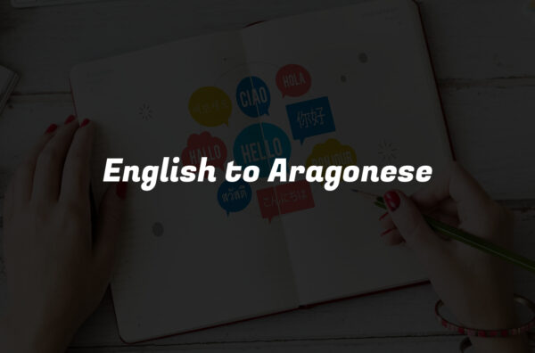 English to Aragonese