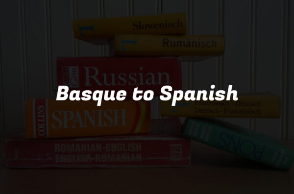 Basque to Spanish