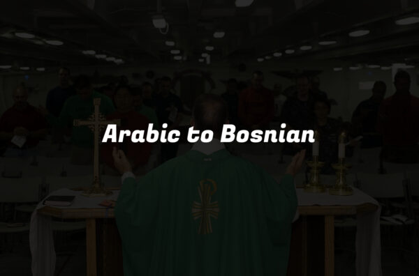 Arabic to Bosnian