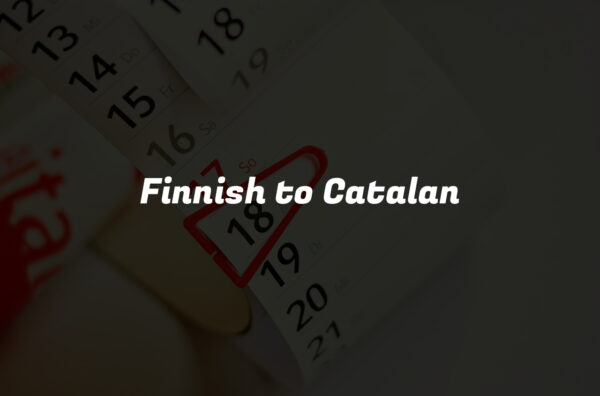 Finnish to Catalan