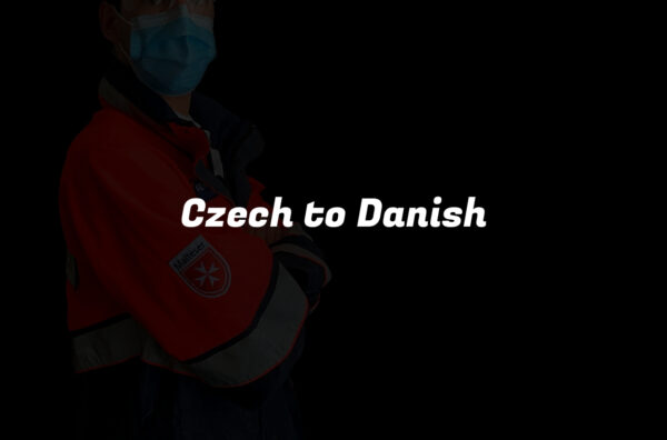 Czech to Danish