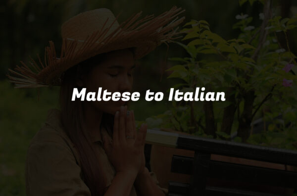 Maltese to Italian