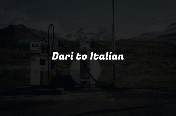 Dari to Italian