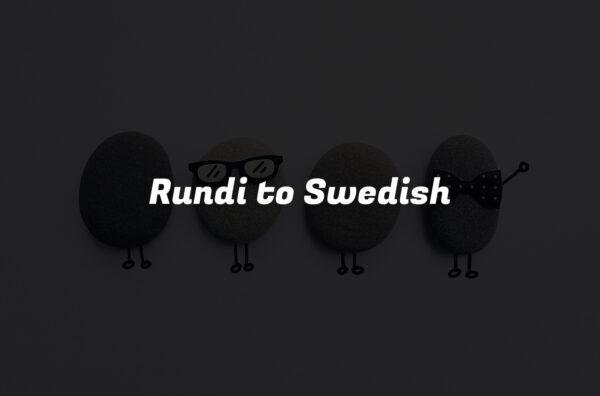 Rundi to Swedish