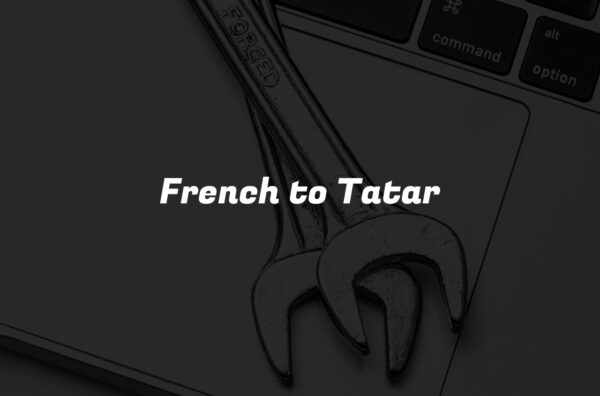 French to Tatar