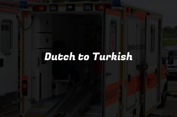 Dutch to Turkish