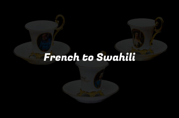 French to Swahili