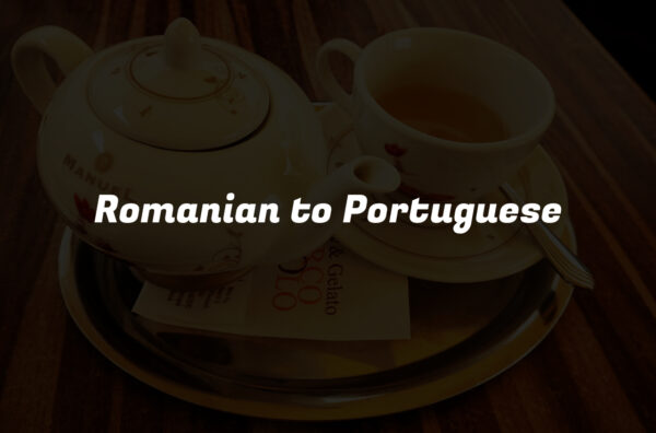 Romanian to Portuguese