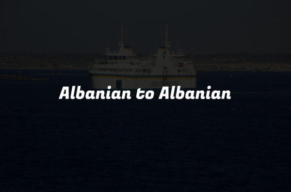 Albanian to Albanian