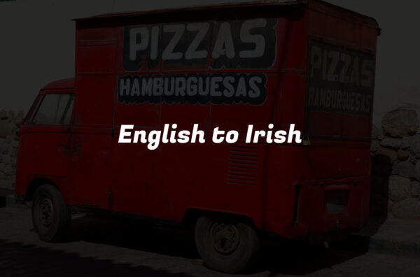 English to Irish