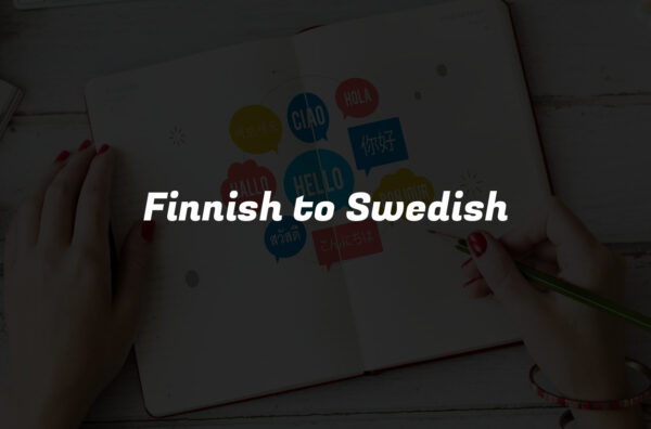 Finnish to Swedish