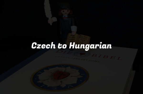 Czech to Hungarian
