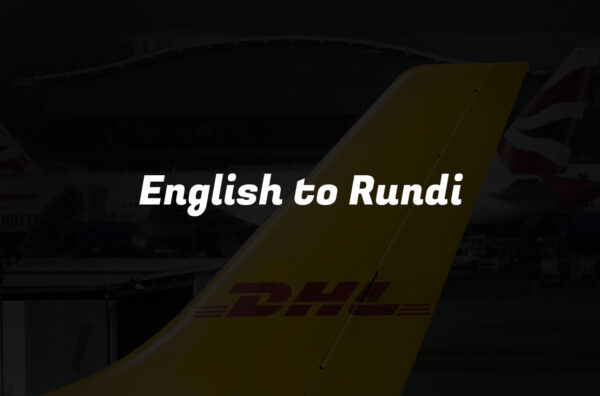 English to Rundi