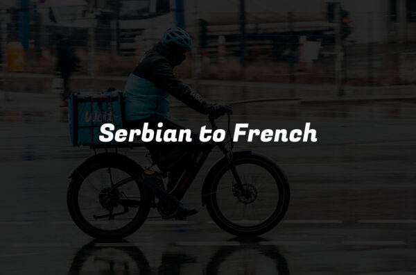 Serbian to French