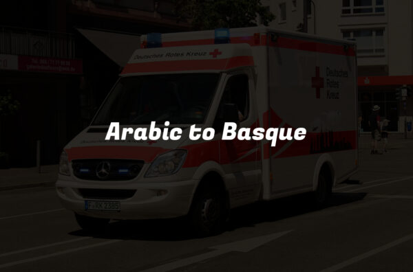 Arabic to Basque