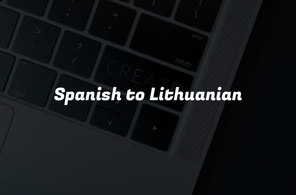 Spanish to Lithuanian